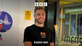 Rugeley man attempts to break World Record blindfolded