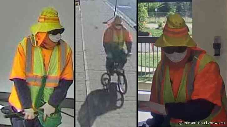 Sylvan Lake bank robbed by man with crowbar