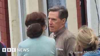 Rob Brydon spotted at Gavin and Stacey set in Barry
