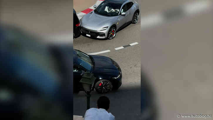 Video – Leclerc botst op een Touran met zijn Ferrari