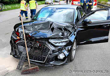 Auffahrunfall mit mehreren Beteiligten auf der A8 - langer Stau