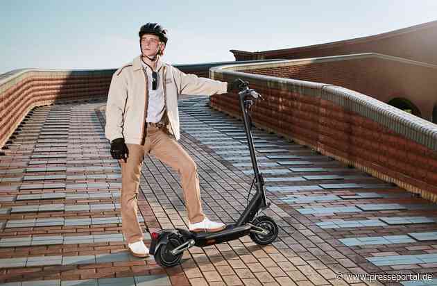 Mehr Leistung und Sicherheit auf den Straßen / NAVEE präsentiert zukunftsweisende E-Scooter-Modelle mit außergewöhnlichem Design auf der IFA 2024