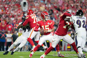 Chiefs defeat Ravens 27-20 in NFL season opening thriller