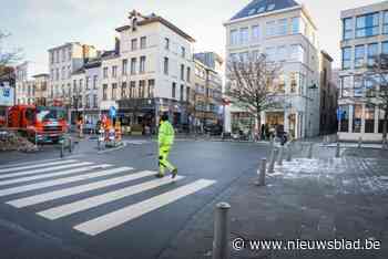 Velo-station Den Roscam op Paardenmarkt een week niet beschikbaar door nutswerken