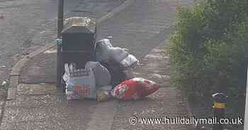Council issues warning after four residents given fines for fly-tipping in Hull