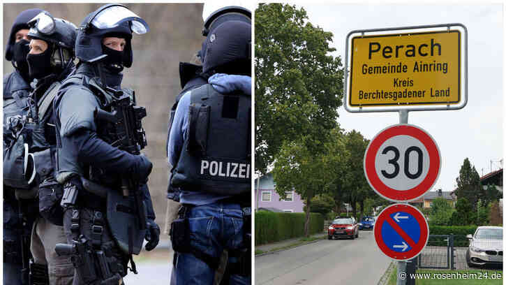 Mit Maschinenpistolen und Rammbock an der Haustür: Augenzeugen schildern SEK-Einsatz in Ainring