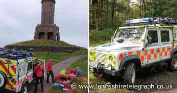 Mountain rescue responds to incident at Darwen Tower