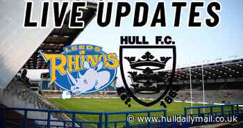 Leeds Rhinos vs Hull FC live early team news and build up from Headingley
