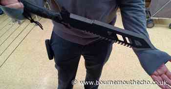 'Shock' after large zombie knife is found in toilets