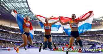 Goud, zilver én brons, Oranje boven bij 100 meter sprint op Paralympische Spelen: ‘Hoop dat de wereld heeft gekeken’