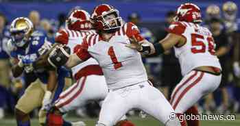 Stampeders making change at quarterback with eyes on avenging loss to Elks