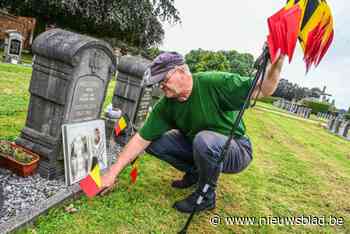 Met ruim 500 vlagjes bij soldatengraven herdenkt Hasselaar 80 jaar bevrijding