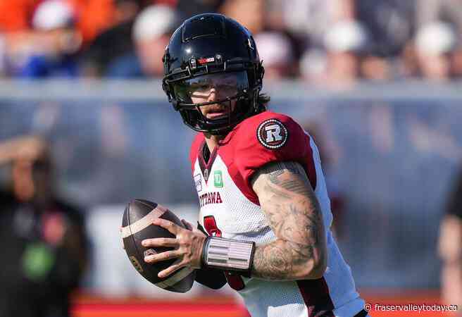 Redblacks look to gain more breathing room in East Division facing Argos