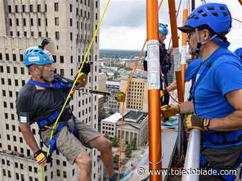 Photo Gallery: Over the Edge for Victory event in downtown Toledo
