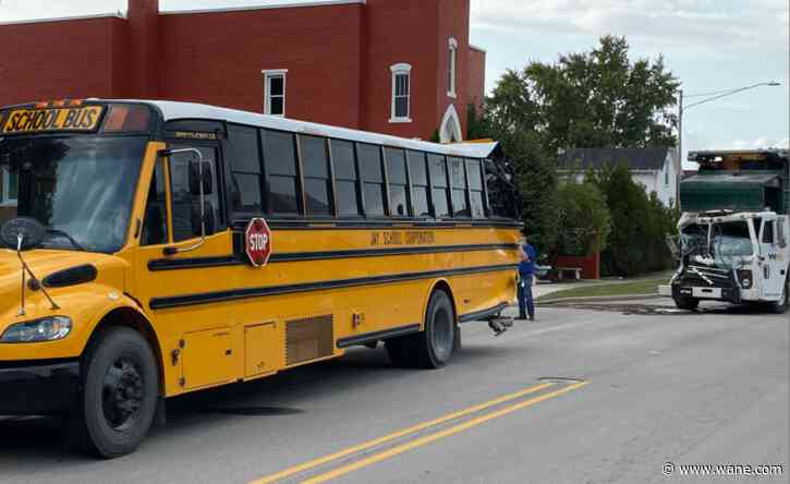 Student hurt in morning bus crash in Jay County