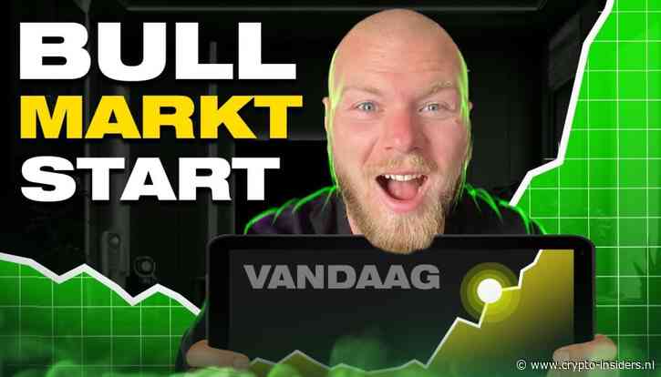 Begint de crypto bullmarkt binnenkort? ‘Bitcoin snel naar $100.000’