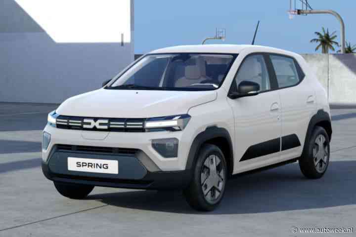 De Dacia Spring is nog even de goedkoopste nieuwe auto van Nederland – Back to Basics