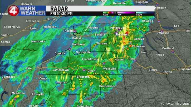 Widespread rain tapers this morning, cooler air and showers linger