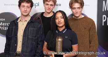 East Lancs singer's band wins Mercury Prize beating Charli XCX and Cat Burns