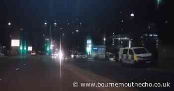 Huge police presence at petrol station as 'man seen with knife'