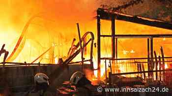 Feuer-Drama vor Weinfest: Halle brennt nieder – Millionenschaden in Oberbayern