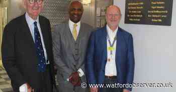 Plaque unveiled to honour founders of Watford hospice