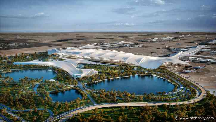 Coop Himmelb(l)au Designs New Al Maktoum International Airport in Dubai, UAE