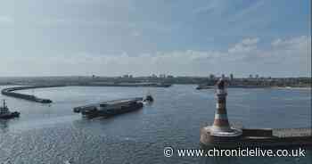 Final sections of New Wear Footbridge arrive in Sunderland ahead of summer 2025 opening