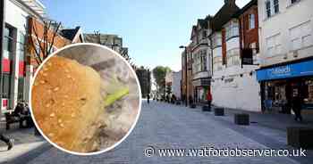 ‘Disgusting’ as bug filmed stuck to burger from town centre eatery