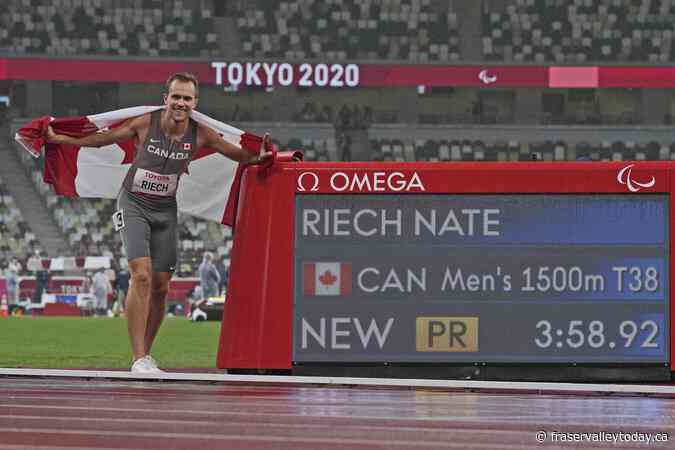 Canada’s Nate Riech takes Paralympic silver medal in 1,500 metres