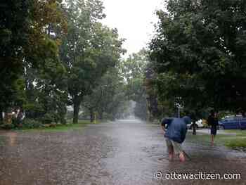 Weather office says heavy rain over, showers and windy conditions expected Sunday