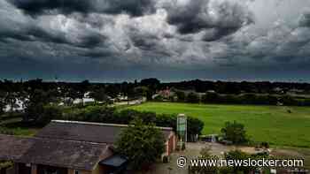 Onweersbuien, windstoten en lokaal veel neerslag verwacht in zuidwesten