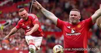 Wayne Rooney is het niet verleerd: Manchester United-legende scoort perfecte vrije trap in benefietwedstrijd
