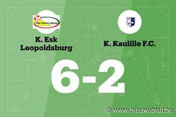 ESK Leopoldsburg wint thuis van Kaulille, mede dankzij twee treffers Yildiz