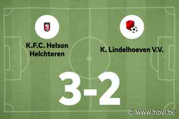 Helson wint met één goal verschil van Lindelhoeven