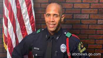 Dallas police officer who was fatally shot remembered as 'hero' during funeral service