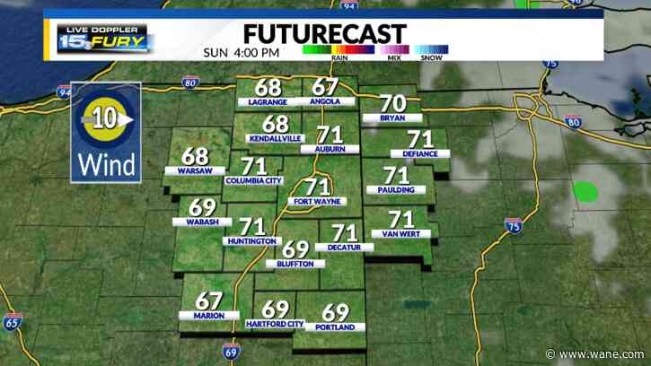 Beautiful Sunday ahead after the cold morning