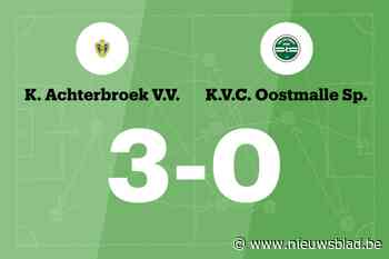 Achterbroek wint duel met Oostmalle