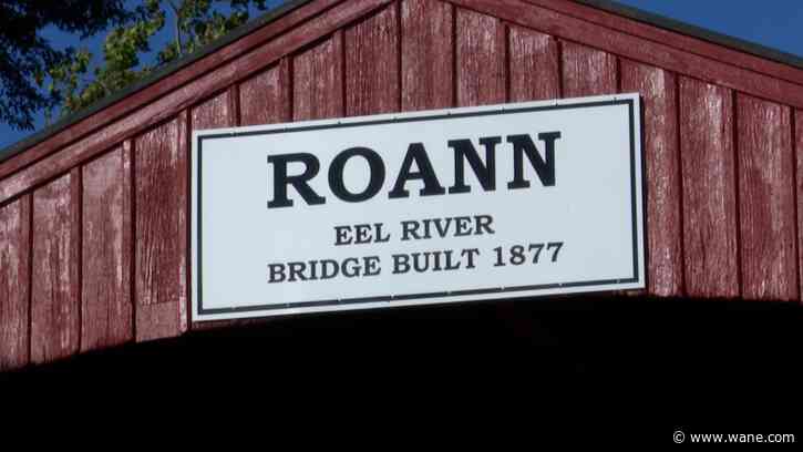 137 year old bridge celebrated in Roann, Indiana