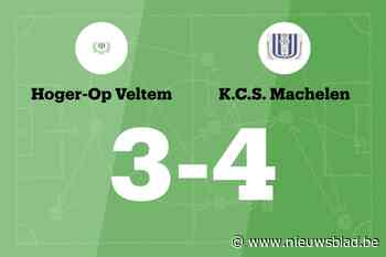 CS Machelen wint uit na spectaculaire ommekeer tegen HO Veltem
