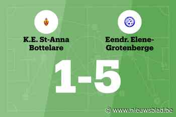 Eendracht Elene-Grotenberge B wint tegen ESA Bottelare B door treffers van Sprangers