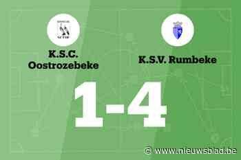 SV Rumbeke verslaat SC Oostrozebeke
