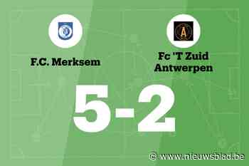 FC Merksem B verslaat FC 'T Zuid Antwerpen na hattrick Callens