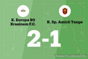 Yoni Mukadi Tshiangala en Ediz Serbest spelen cruciale rol in thuiszege Kraainem B op Amicii Tange