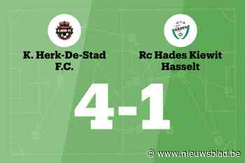 Overduidelijke zege voor Herk FC B tegen Hades B