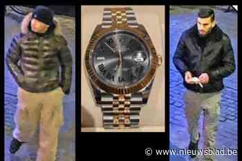 75-jarige man met geweld bestolen van Rolex-horloge aan Groenplaats: politie verspreidt opsporingsbericht