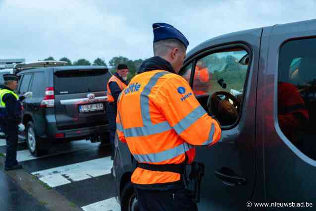 Twee bestuurders moeten rijbewijs afgeven na positieve alcoholtest in Tongeren