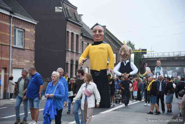 Reuzenstoet met meer dan 25 exemplaren opent kermis