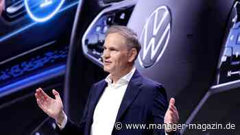 Volkswagen: VW-Chef Oliver Blume kündigt weitere Sparmaßnahmen an