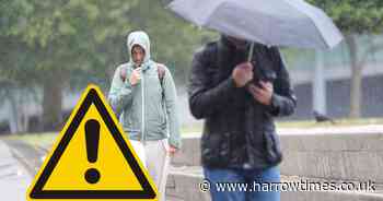 London to be hit by more rain as Met Office issues yellow weather warning